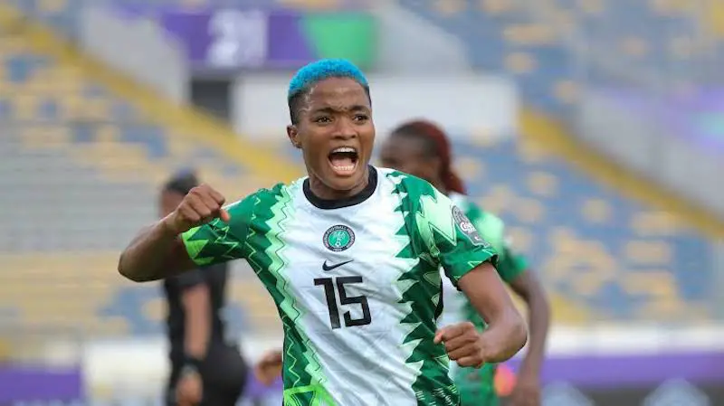 feature image for: Ajibade Claims Third WAFCON 2024 WOTM Award After Nigeria's Victory