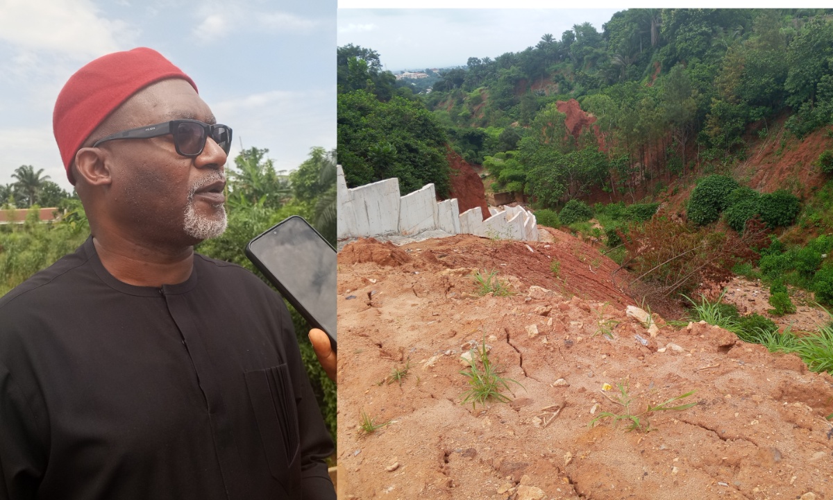 feature image for: Anambra Community Battles Severe Gully Erosion, Seeks Urgent Intervention