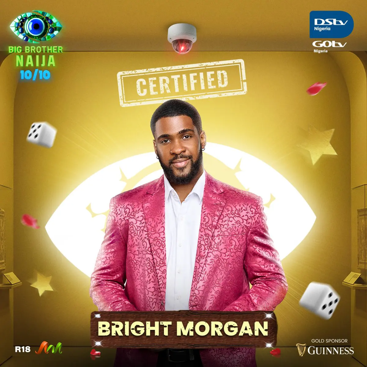 feature image for: BBNaija 10: Biggie Intervenes as Bright Morgan Threatens Kayikunmi