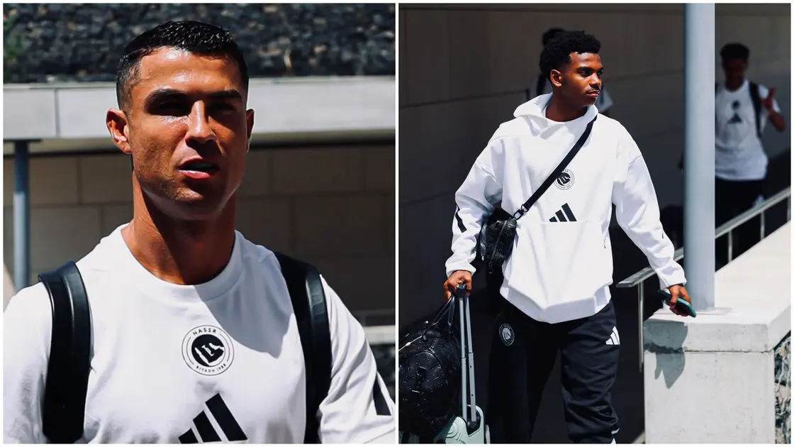 feature image for: Cristiano Ronaldo, Al-Nassr Team Land in Lagos for Preseason