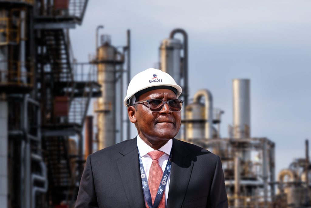 feature image for: Dangote Credits Tinubu as Brainchild Behind Refinery Complex