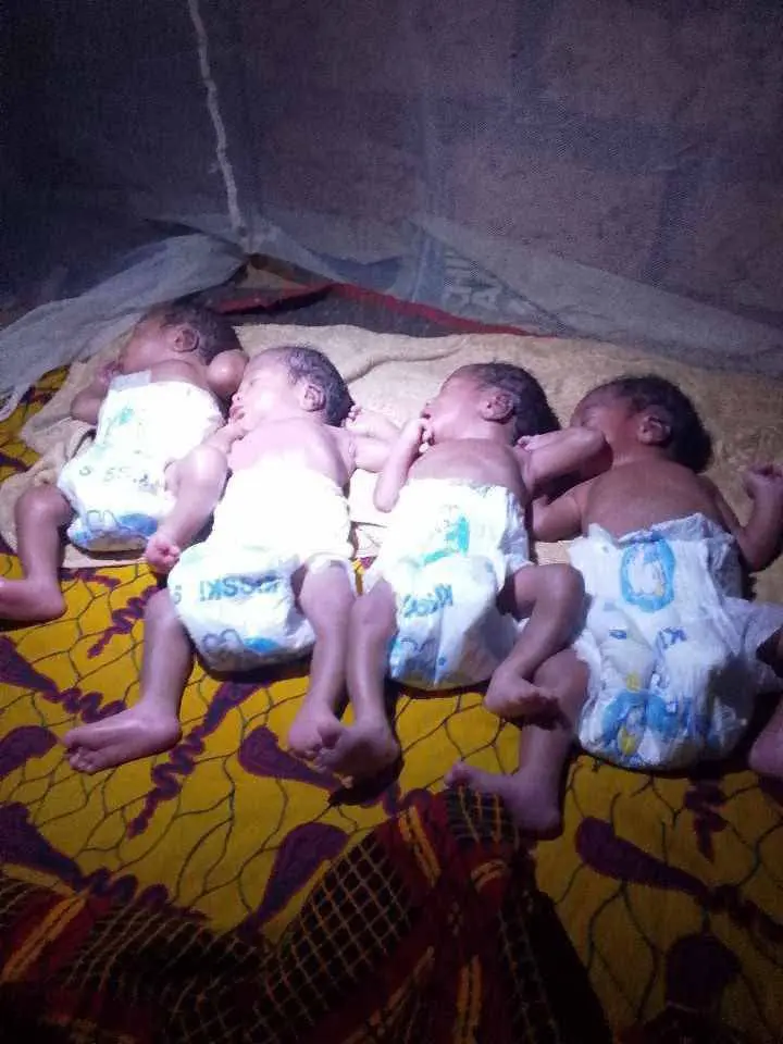 feature image for: 25-Year-Old Displaced Woman Gives Birth to Quadruplets in Benue State