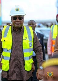Mahama Inspects Akosombo GRIDCo Fire, Power Loss Hits 1,000MW