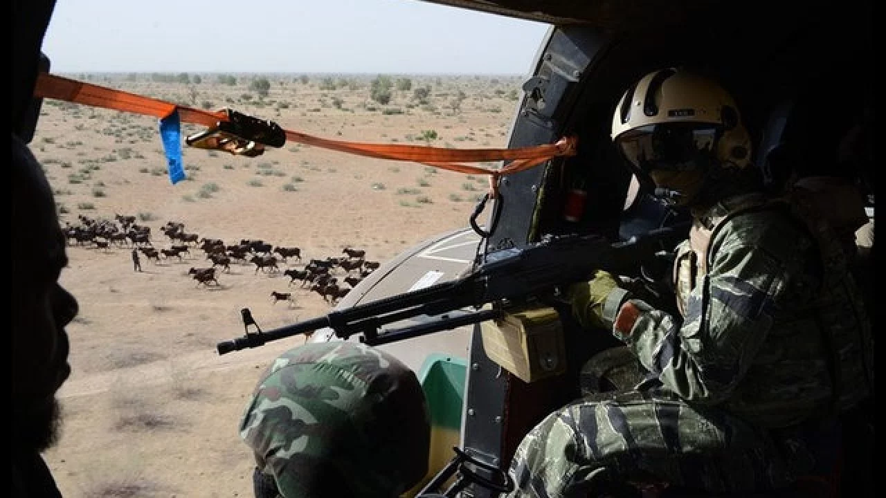 feature image for: NAF Airstrikes Neutralize Terrorists in Marte, Monguno Areas of Borno