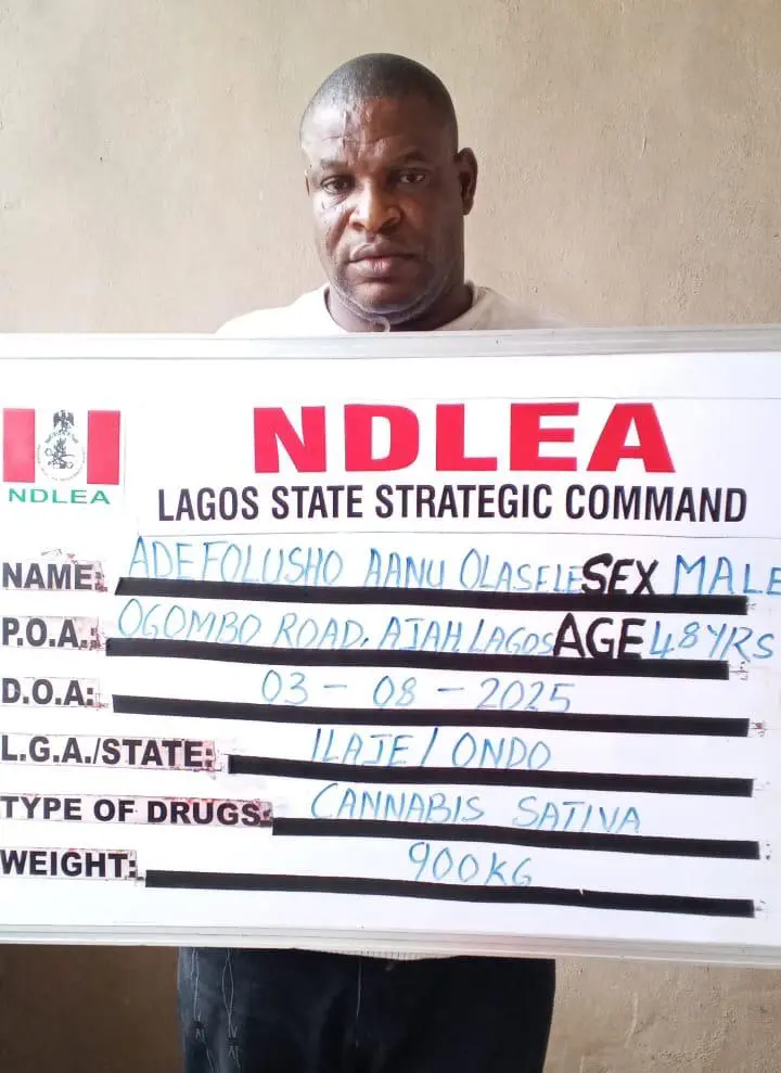 feature image for: NDLEA Arrests Church Leader for Cross-Border Drug Trafficking