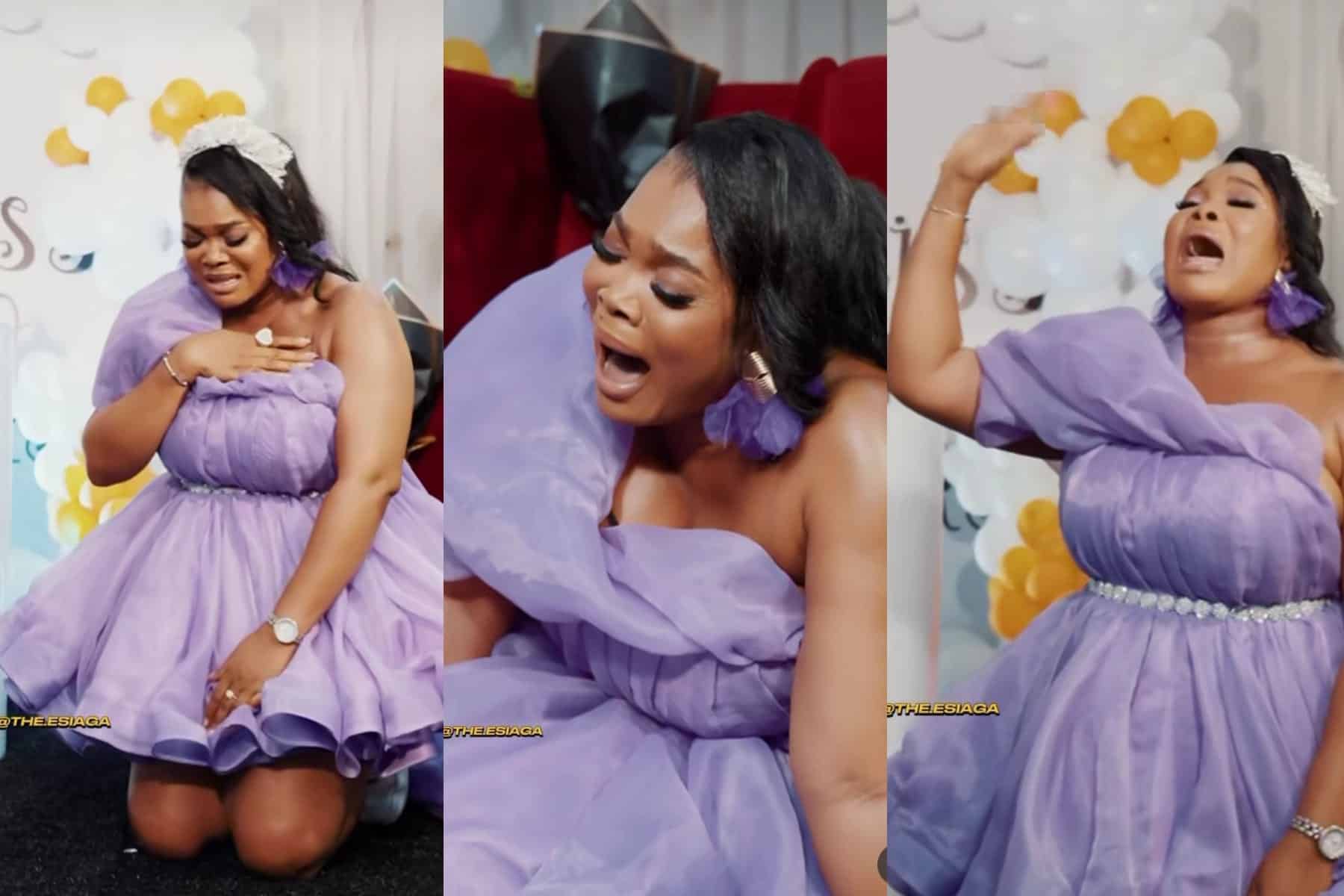 feature image for: Nollywood's Ruby Ojiakor Transforms Bridal Shower into Worship Session, Sparks Reactions