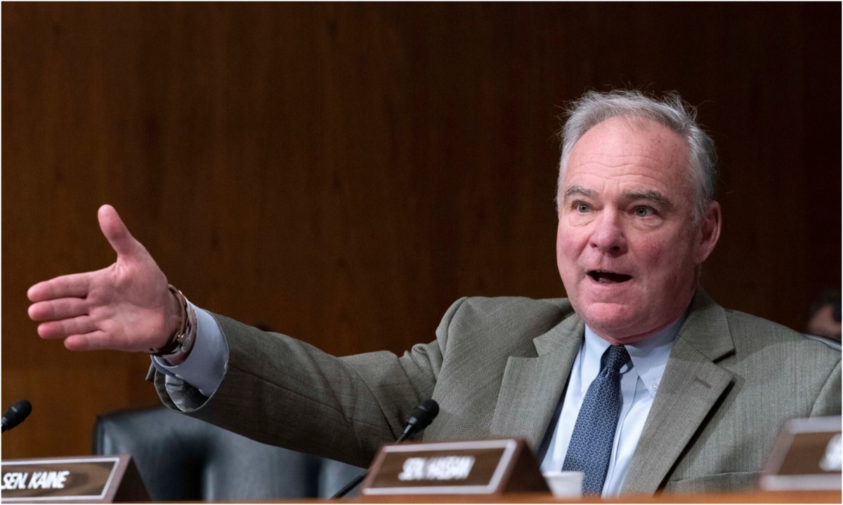 feature image for: Sen. Kaine Slams Trump for Unauthorized Iran Strikes