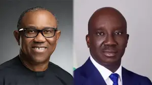 image for Gov Okpebholo Mocks Peter Obi's Supporters Over Visit Controversy