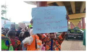 image for Ibadan Residents Protest Against Circular Road Land Extension