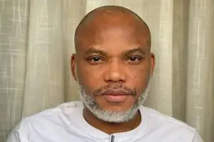 image for Nnamdi Kanu Files N60 Billion Defamation Lawsuit Against Reno Omokri