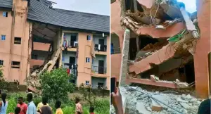 image for Three-storey Building Collapses at AE-FUNAI in Ebonyi State