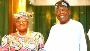 Tinubu Meets WTO Chief Okonjo-Iweala at Presidential Villa